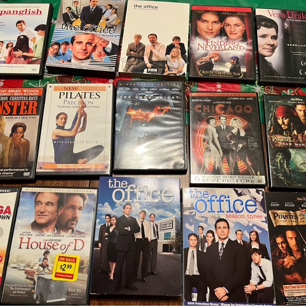 Various CDs and DVDs